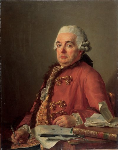 Portret van Jacques-François Desmaisons door Jacques Louis David